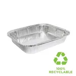 319 X 259 X 36mm 1/2 Gastronorm Foil Tray Catering Foil Container [pack 100]