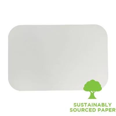 Lid To Suit 310 X 212 X 48mm Large 2.4kg Catering Foil Container  [pack 100]