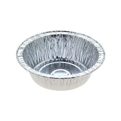 200ml Single Serve Round Foil Pie Case [100 Pack]