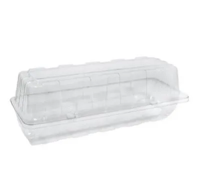 Clear Pvc Long Roll Container  [pack 100 / 400]