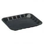 Black Flat Foam Tray 6 X 5" [pack 125 / 500]