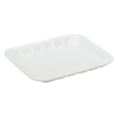 White Flat Foam Tray 6 X 5" [pack 125 / 500]
