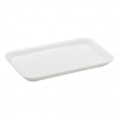 White Flat Foam Tray 8 X 5" [pack 125 / 500]