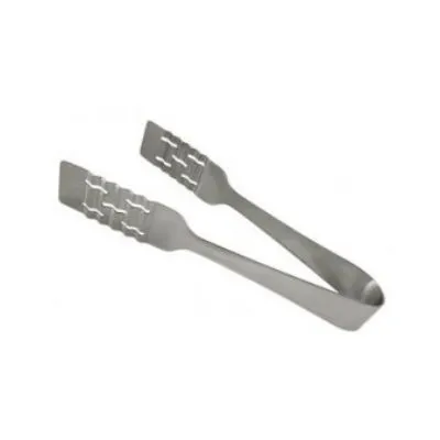 19cm Stainless Steel Slotted Serving Tong