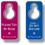 Do Not Disturb Door Sign Hanger