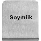 "Soya Milk" Buffet Sign