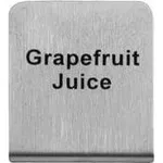 Buffet Sign-S/S | Grapefruit Juice