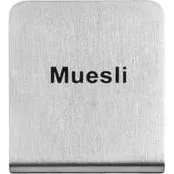 "Muesli" Buffet Sign