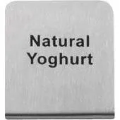 "Natural Yoghurt" Buffet Sign