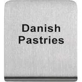 "Danish Pastries" Buffet Sign