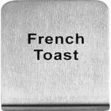 "French Toast" Buffet Sign