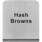 "Hash Browns" Buffet Sign