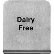 "Dairy Free" Buffet Sign
