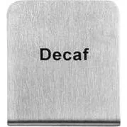 "Decaf" Buffet Sign