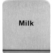 "Milk" Buffet Sign