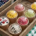 PakMax 5oz Icecream Cup Dome Lid