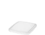 Clear Plastic Square Lid To Suit Ca-Cs Containers Pack Qty 25; Carton Qty 500