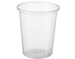 200ml Clear Plastic Round Container Pack Qty 50; Carton Qty 1000