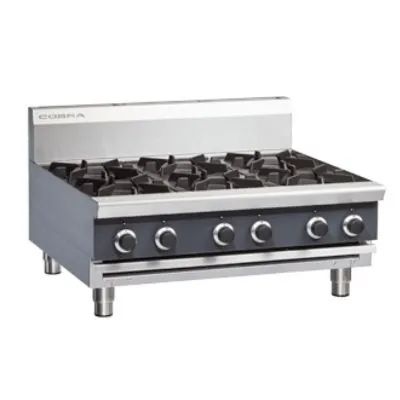 Cobra C9d-B 900mm Six Burner Gas Cooktop Lpg- Bench Model