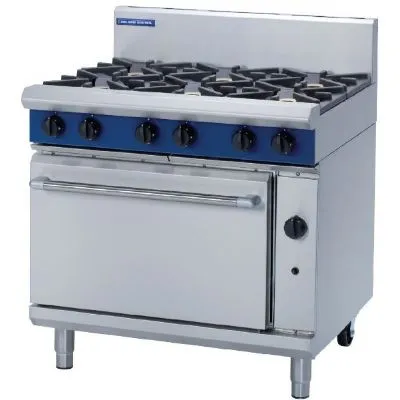 Blue Seal By Moffat 6 Burner Convection Oven Range G56d ; Lpg