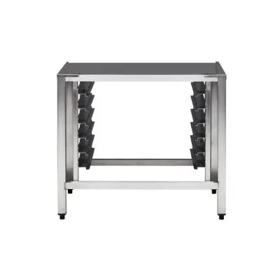 Stainless Steel Stand With 4 Adjustable Feet To Suit 10 Tray Turbofan Combi Ovens