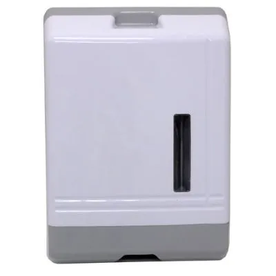Ultra Slim Adjustable Interleaved Hand Towel Dispenser Abs Plastic