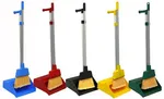 Lobby Dust Pan With Black Broom Pack Qty 1; Carton Qty 6