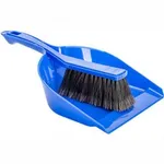 Dustpan Set Plastic Blue — Pack 1