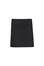 Bib Apron 1/4 Length With Pocket Poly Cotton 220gsm — Black 90x42cm