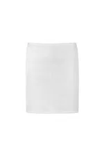 1/4 Apron - White 65 / 35 Poly Cotton 220gsm 90cm X 42cm  Herringbonettape Ties