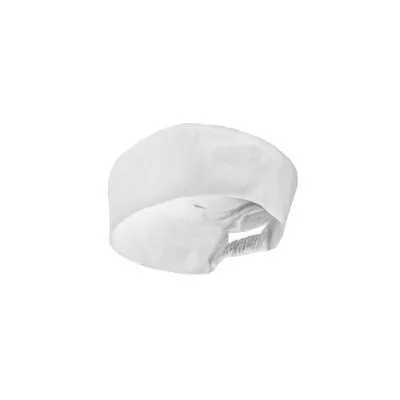 White Small Chefscraft Polycotton Flat Top Chefs Hat.