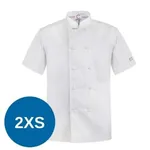 Classic Chefs Jacket White - Short Sleeve - 2xs