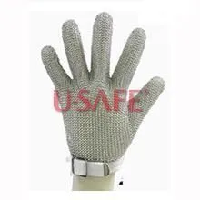 Usafe Chainmail 5 Finger Glove