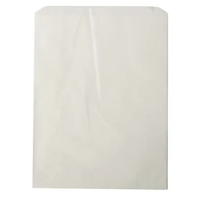 Flat Paper Bag #1 White Long — Pack 1000