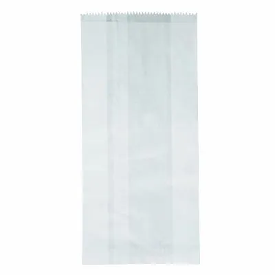 #1 White Satchel Paper Bag [pack 500]