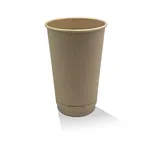 475ml / 16oz Aqueous Bamboo Double Wall Coffee Cup [500 Pack]