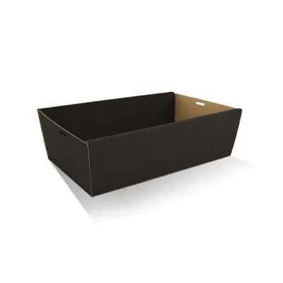 Medium Black Catering Tray [pack 100]