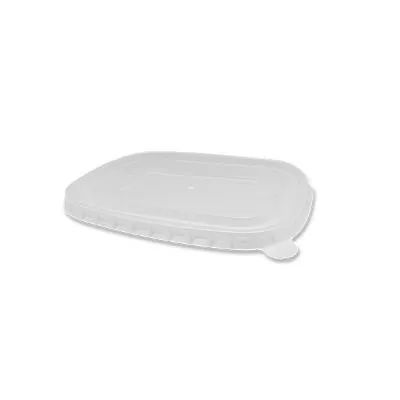 Cpla Coated Kraft� Rectangular Container Lid Fit 500 -1000ml [pack 50 / 300]