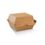 Kraft Corrugated Burger Clamshell [pack 125]