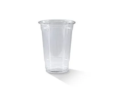 590ml / 20oz Clear Pet Cold Drink Cup [50 Pack]