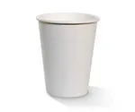 365ml / 12oz White PE Coated Single Wall Coffee Cup [1000 Pack]