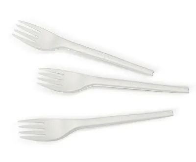 165mm Cpla White Compostable Fork [1000 Pack]