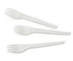 Fork CPLA White Compostable — 165mm Pack 50