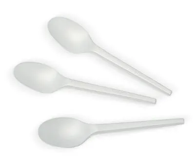 165mm Cpla White Compostable Spoon [1000 Pack]