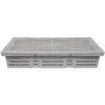 15.5 L Vented Prawn Crate Grey