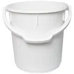 Bucket White with Handle — 22L