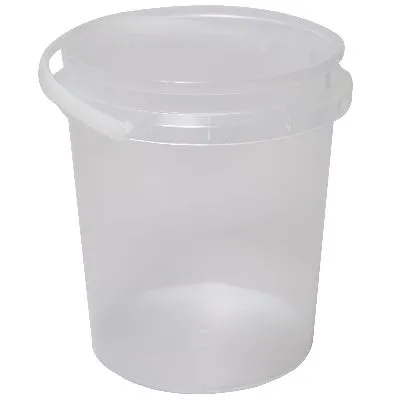 Clear 1.2lt Honey Pot