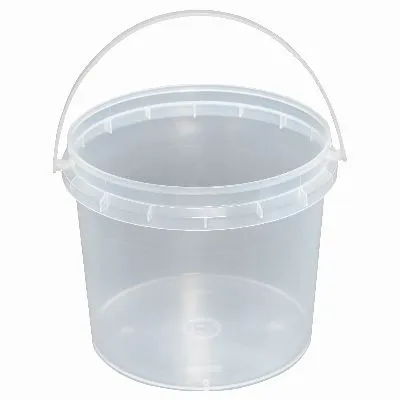 Clear 800ml Honey Pot