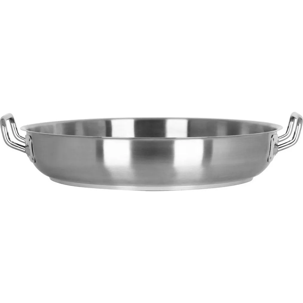 Paella Pan 18/10 400x75mm No Lid Elite
