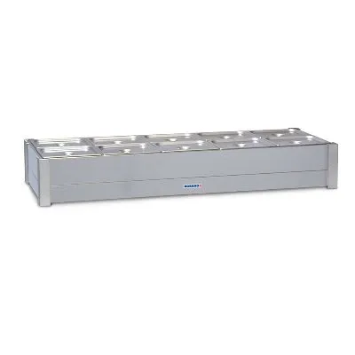 Roband Counter Top Hot Bain Marie Bm26a, Holds 12x 1/2 Gn Trays, 2700watt, 11.7amp
